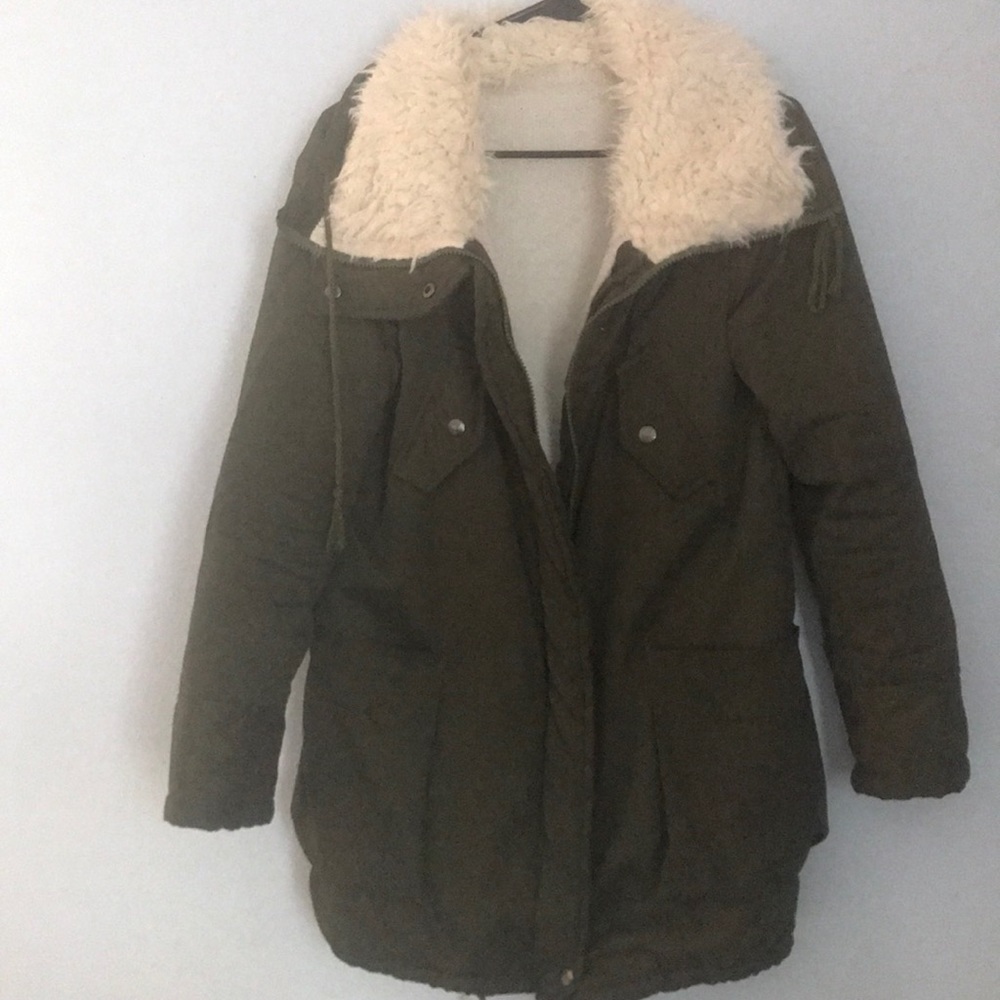Long military jacket